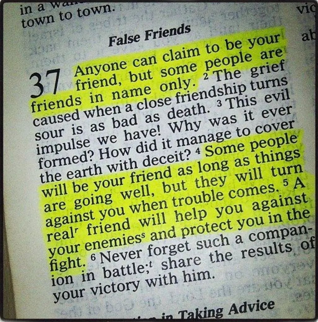 What book of the Bible does this passage come from? 
#Friendship #FriendshipGoals