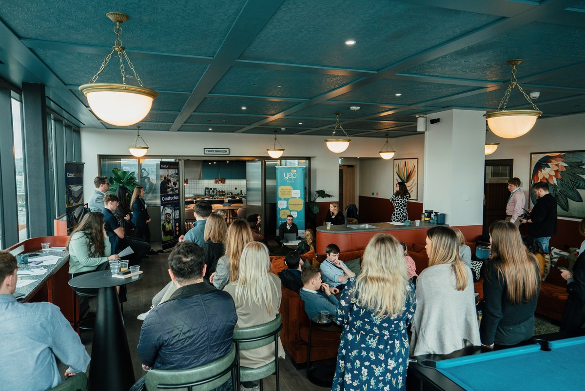 Bringing together industry leaders and aspiring young professionals, we recently hosted @YEPLeeds & @SheffieldYep's first Hackathon-style debate at #MODANewYorkSquare in Leeds, alongside @CaddickGroup.🏗🦺 Discover our 'hacks' live on stage at @UKREiiF in May!