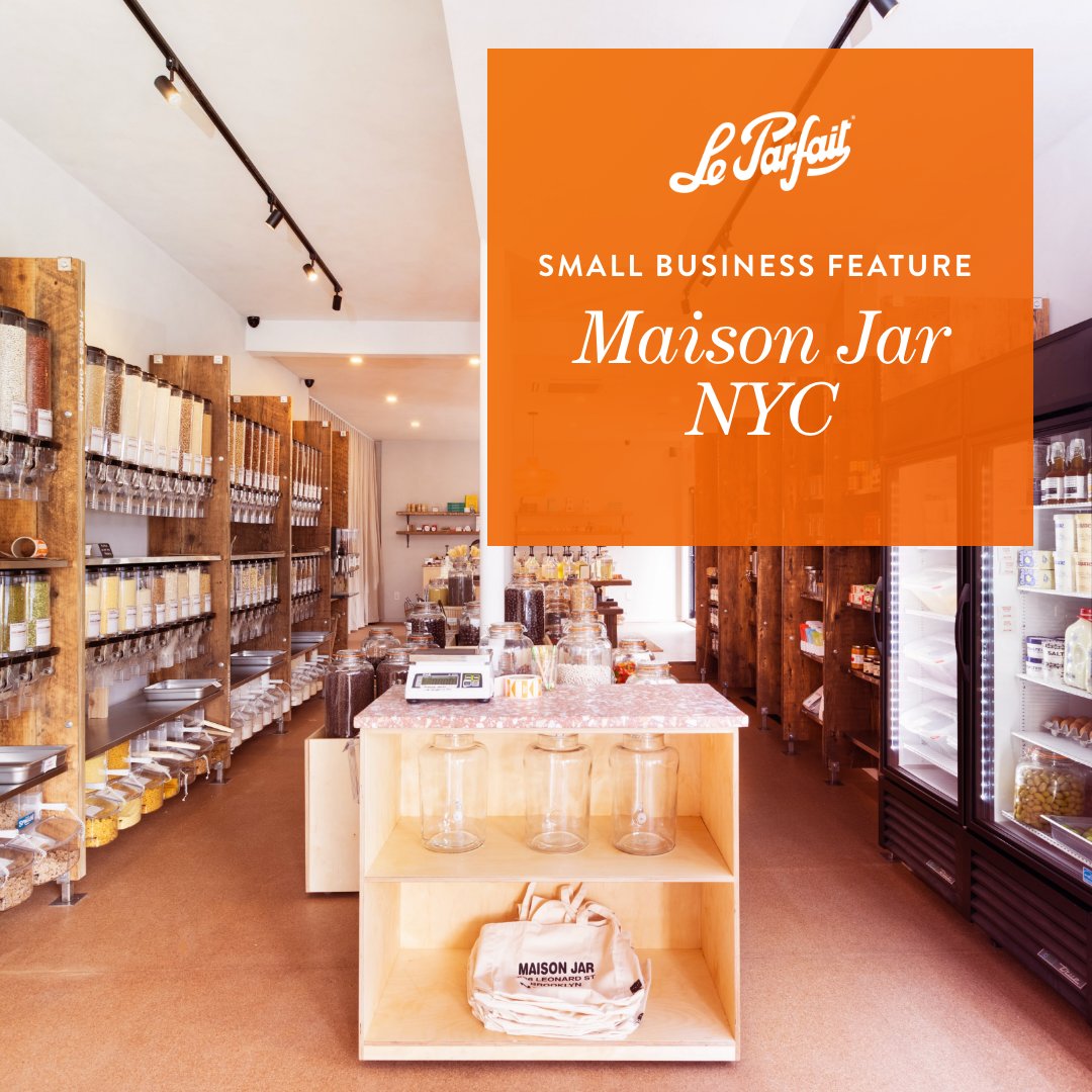 We are staring up a NEW series featuring Small Business. This month we are highlighting Maison Jar NYC!

Read more at >> l8r.it/IdnF

#theperfectjar #leparfait #leparfaitjars #sustainable #zerowaste #glassware #boutique #shopsmall #smallbusinesslove