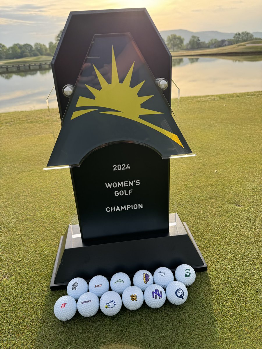 It's a perfect day to crown an #ASUNWGOLF CHAMPION!⛳️🏆 Follow along with all of the action of the final round! ⬇️ 📊 | results.golfstat.com/public/leaderb… 🔗 | asunsports.org/tournaments/?i… #ASUNBuilt
