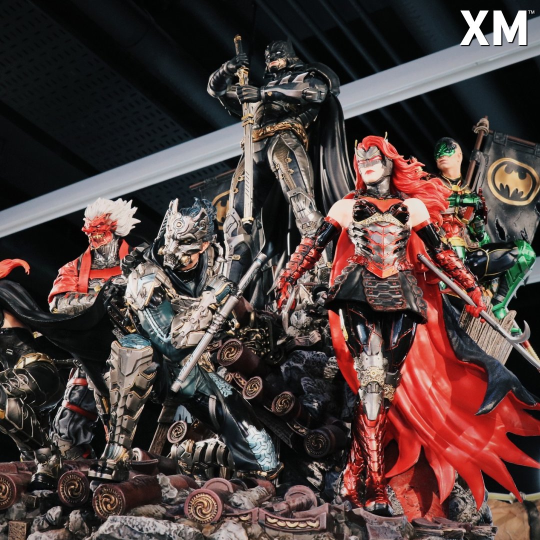 New pictures of the full colour XM Studios Batman Family - Samurai 1/6 Diorama at the XM Gallery in singapore.

#XMStudios #GHeroes #DC #Batman #Batfamily