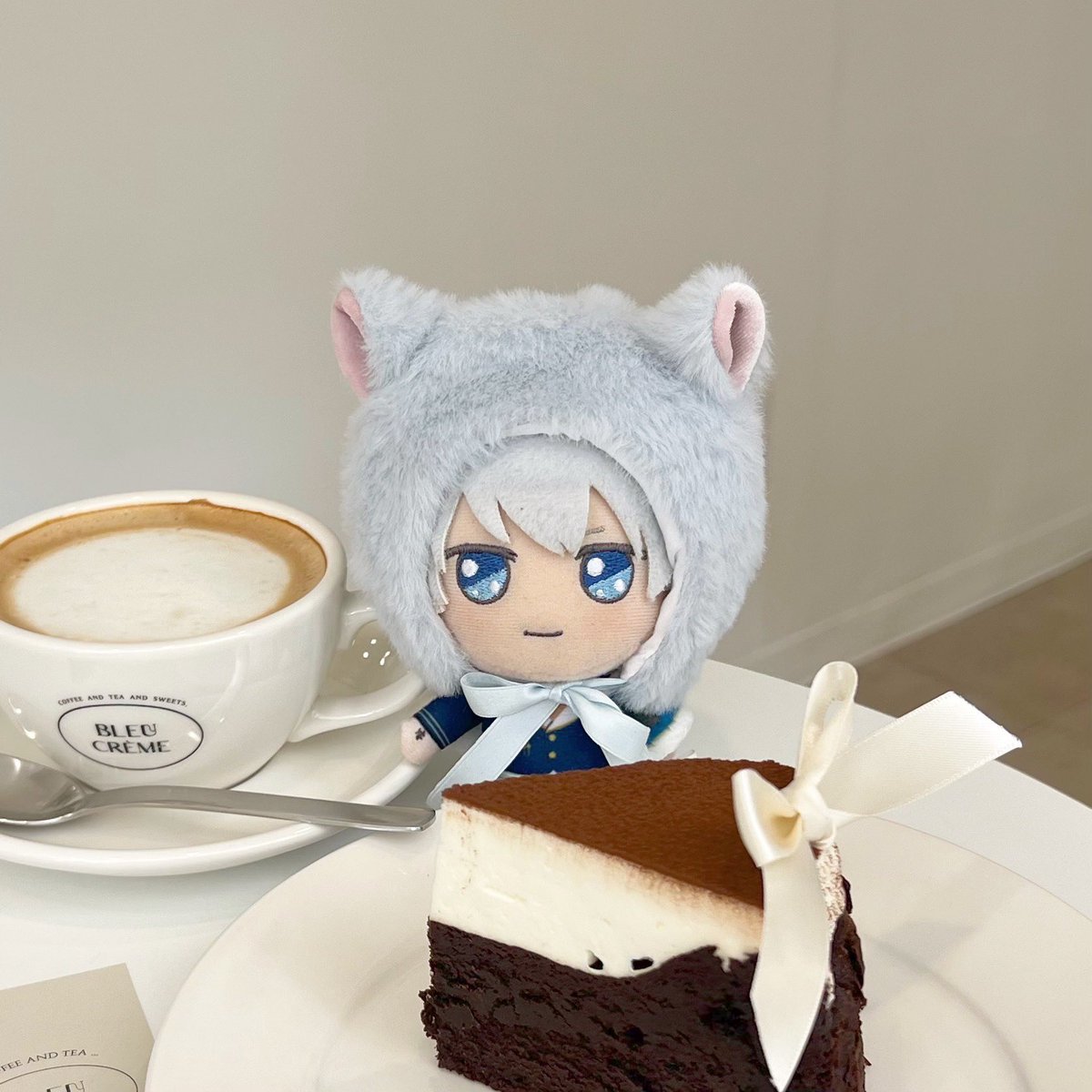 賢者様！！とっても美味しそうなガトーショコラです！！！✨️

 #まほやく_ぬい