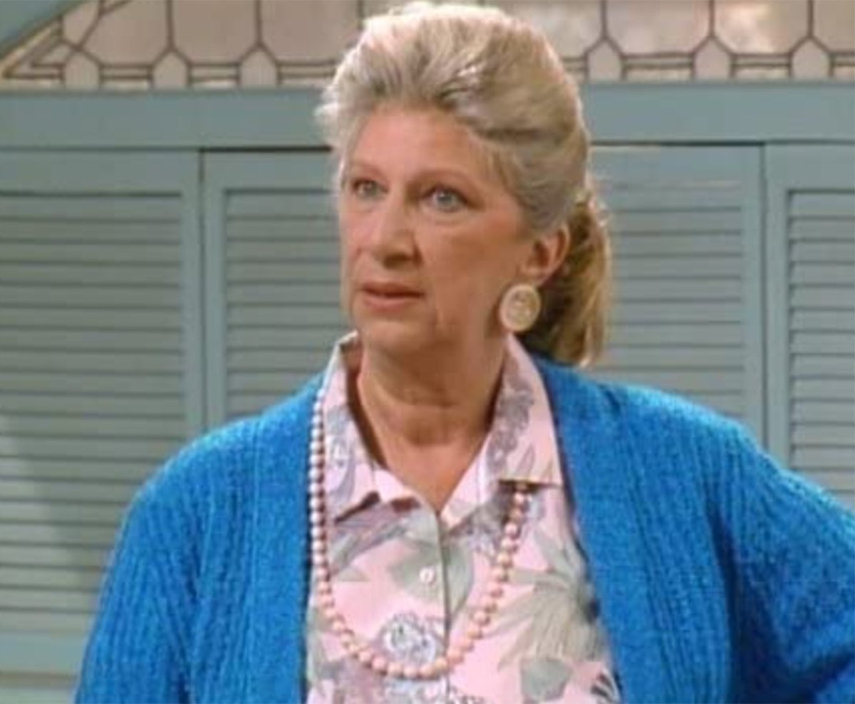 On this date in 2022 actress Liz Sheridan who played Jerry Seinfeld's mother on his hit tv sitcom and Mrs. Ochmonek on ALF passed away at the age of 93. #RIPLizSheridan #80s #80stv #1980s