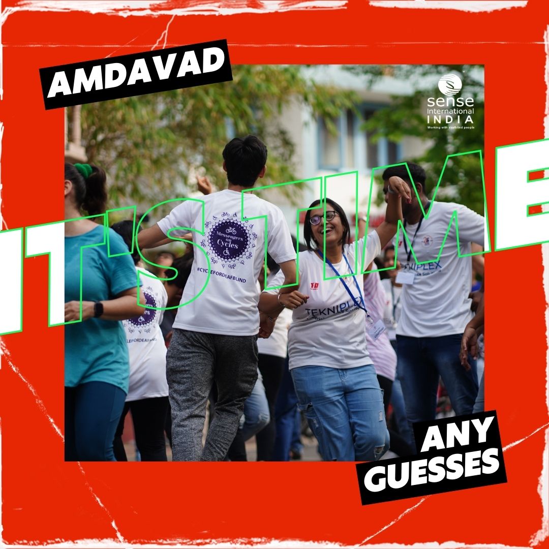 Epic event incoming. Buckle up!

#upcomingevent #deafblindness #senseindia #Ahmedabad