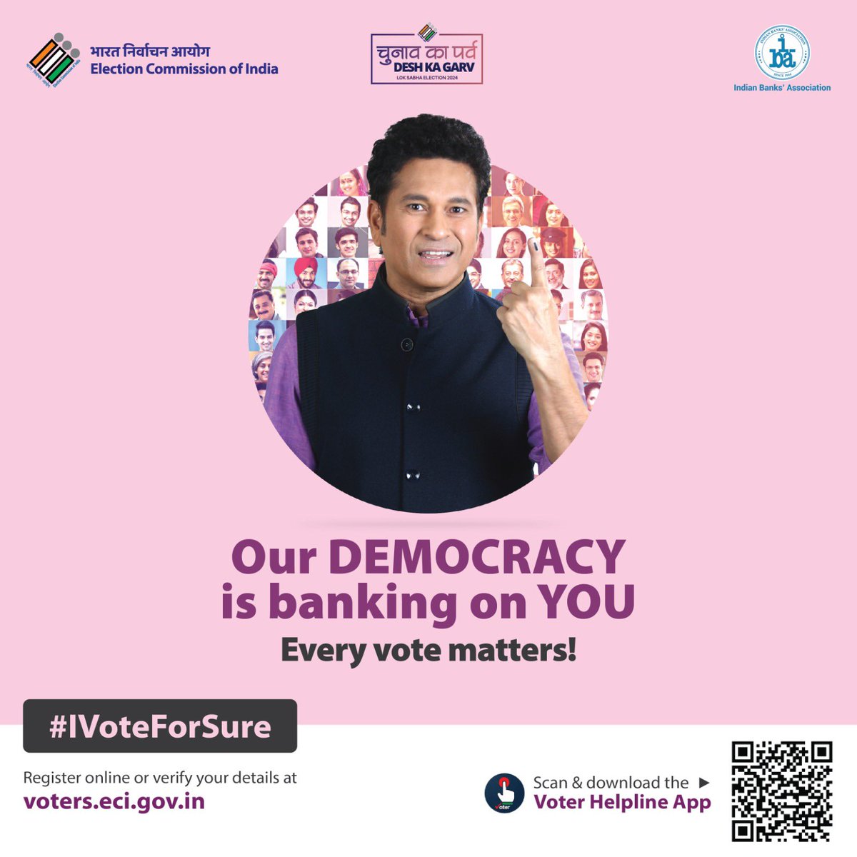 Cast your vote and make it count. #IVoteForSure