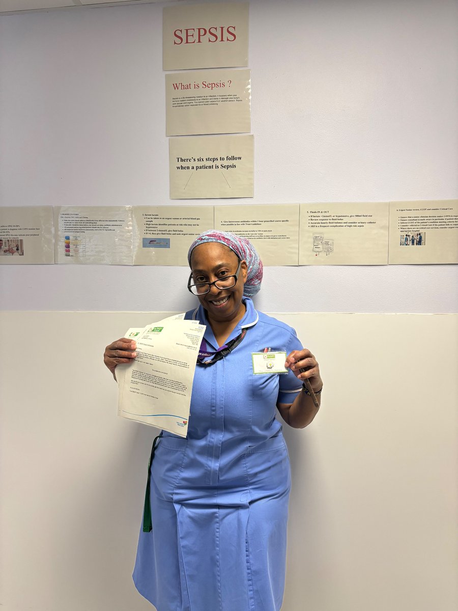 A big well done to our RN Nesta on her 4 Daisy  nominations 🌼 🎉