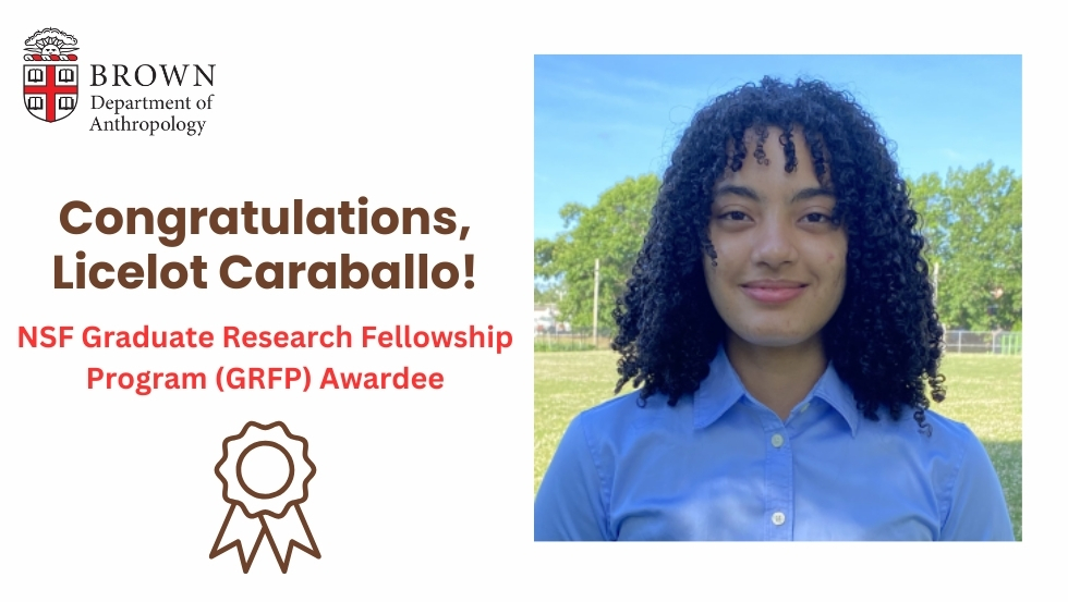 Congratulations to Ph.D. Student Licelot Caraballo on being awarded the @NSF Graduate Research Fellowship Program (GRFP)! With support from the NSF, Li will conduct preliminary fieldwork on the Haitian-Dominican border for her dissertation project. nsfgrfp.org