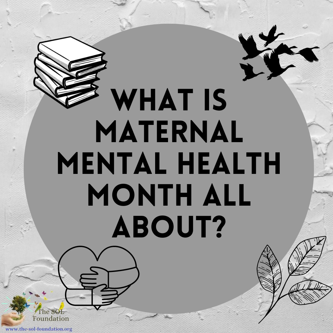 May is Maternal Health Month. Which is also the topic for our next blog series!
Let us start with the introduction.

What do you think is Maternal Mental Health? Share with us and get a chance to be featured in our blogs!

#thesolfoundation #Mentalhealth #mentalhealthawareness
