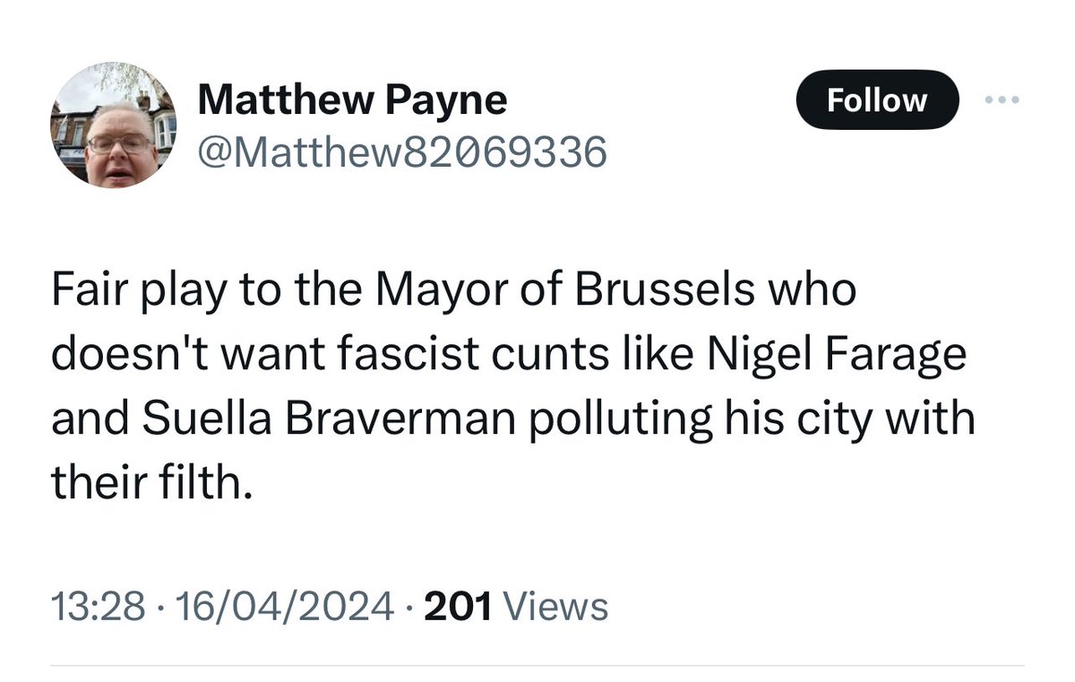 I’m not sure Matthew understands the meaning of fascism. The state shutting down the free speech of the individual looks horribly like fascism to me. It’s not ‘fair play’ at all. But Matthew thinks it’s fair because it wasn’t his view that was shut down ( yet).