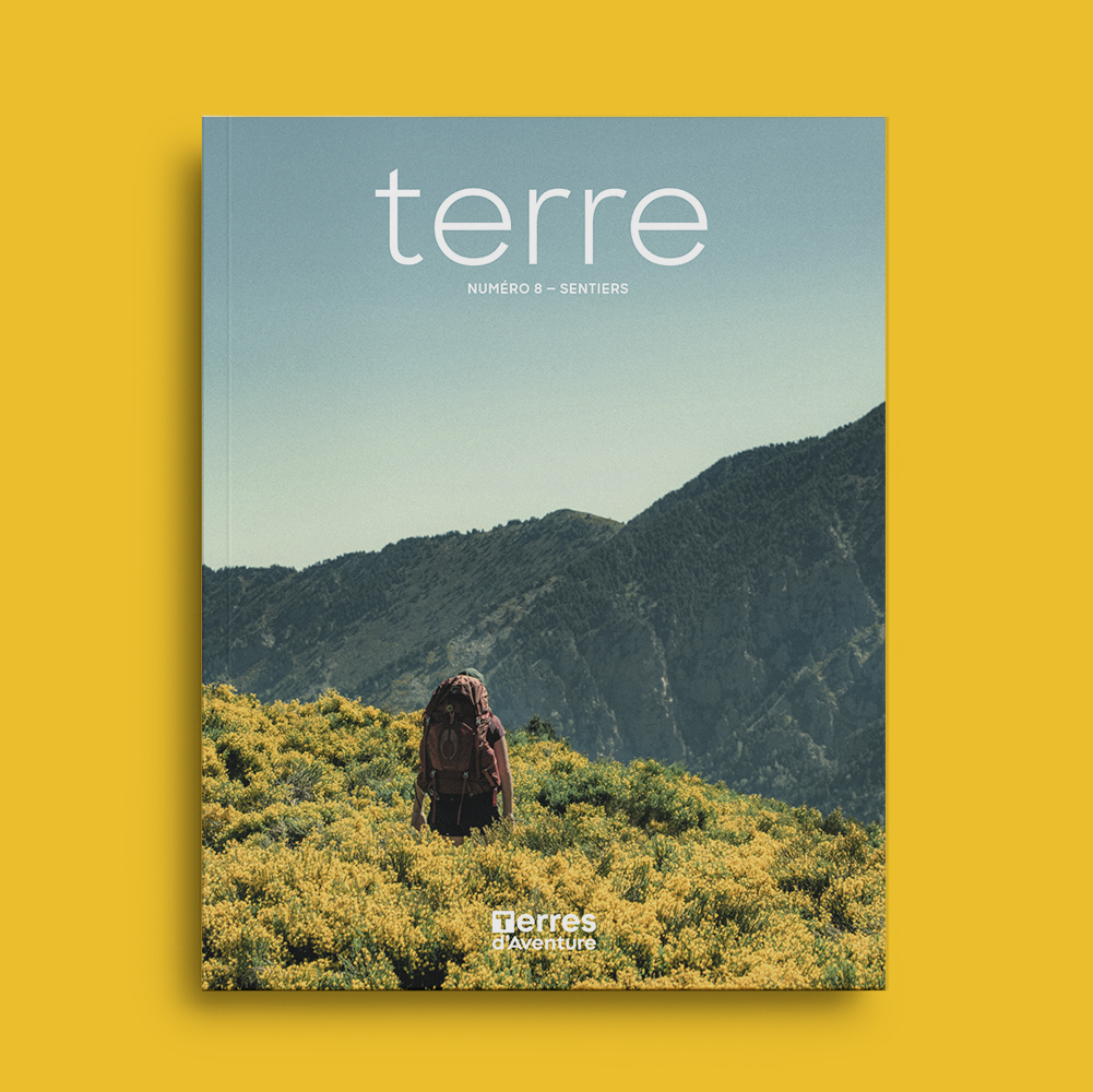 📒 Le tout dernier numéro de notre magazine Terre va sortir !
Au sommaire de cette aventure inédite, 156 pages dédiées à notre objet fondamental : le sentier.
Pour commander gratuitement votre numéro, cliquez ici : terdav.com/magazine-voyag…