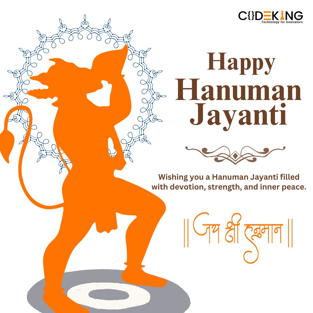 Happy Hanuman Jayanti to all celebrating today! May this auspicious occasion bring you joy, blessings, and inner peace. Jai Shri Ram! 🙏🏽💫 . . #hanumanjayanti2024 #hanumanjayanti #hanumanji #hanuman #lordhanuman #hanumanjanmotsav #jaibajrangbali #hanumanchalisa #codeking