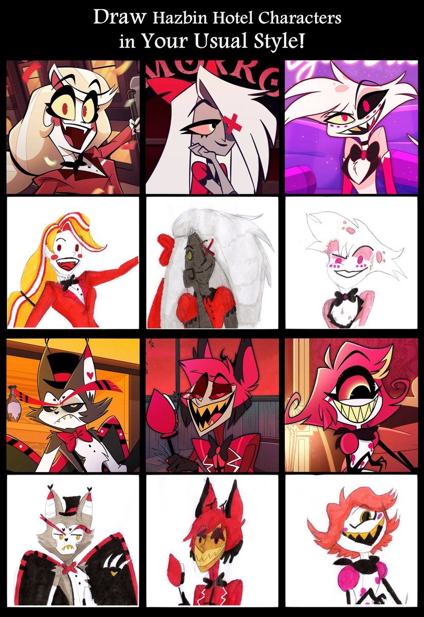 Loved doing this! 

#hazbinhotel #drawthisinyourstyle