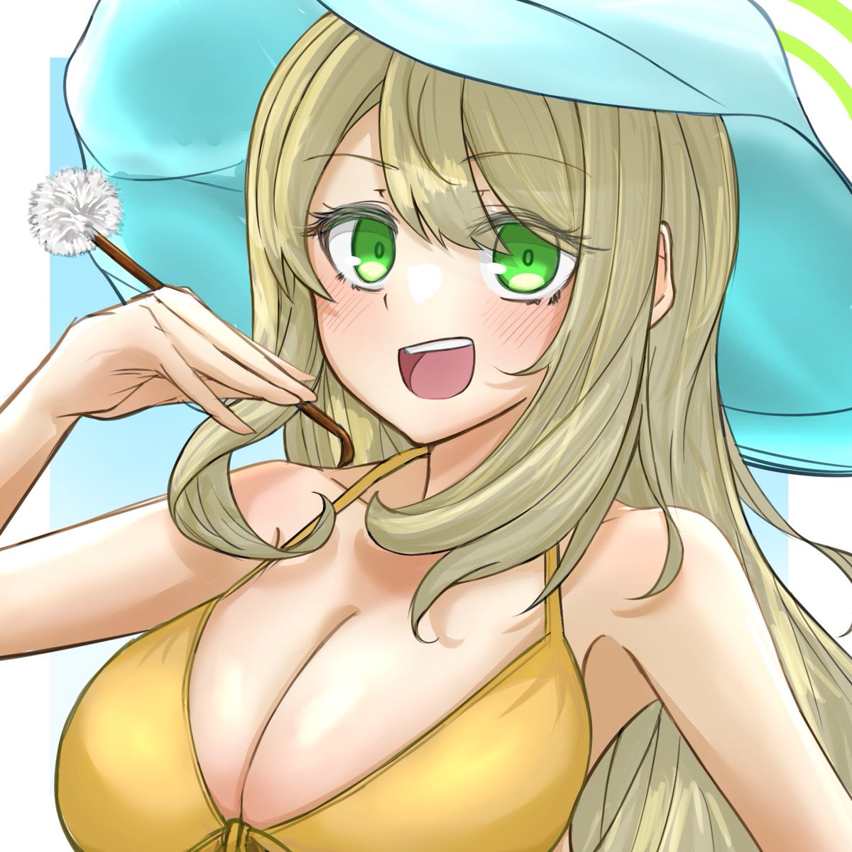 kaleha1001's tweet photo. #気温が高いので気が早いが水着絵が見たい https://t.co/acXRM7IoNa
