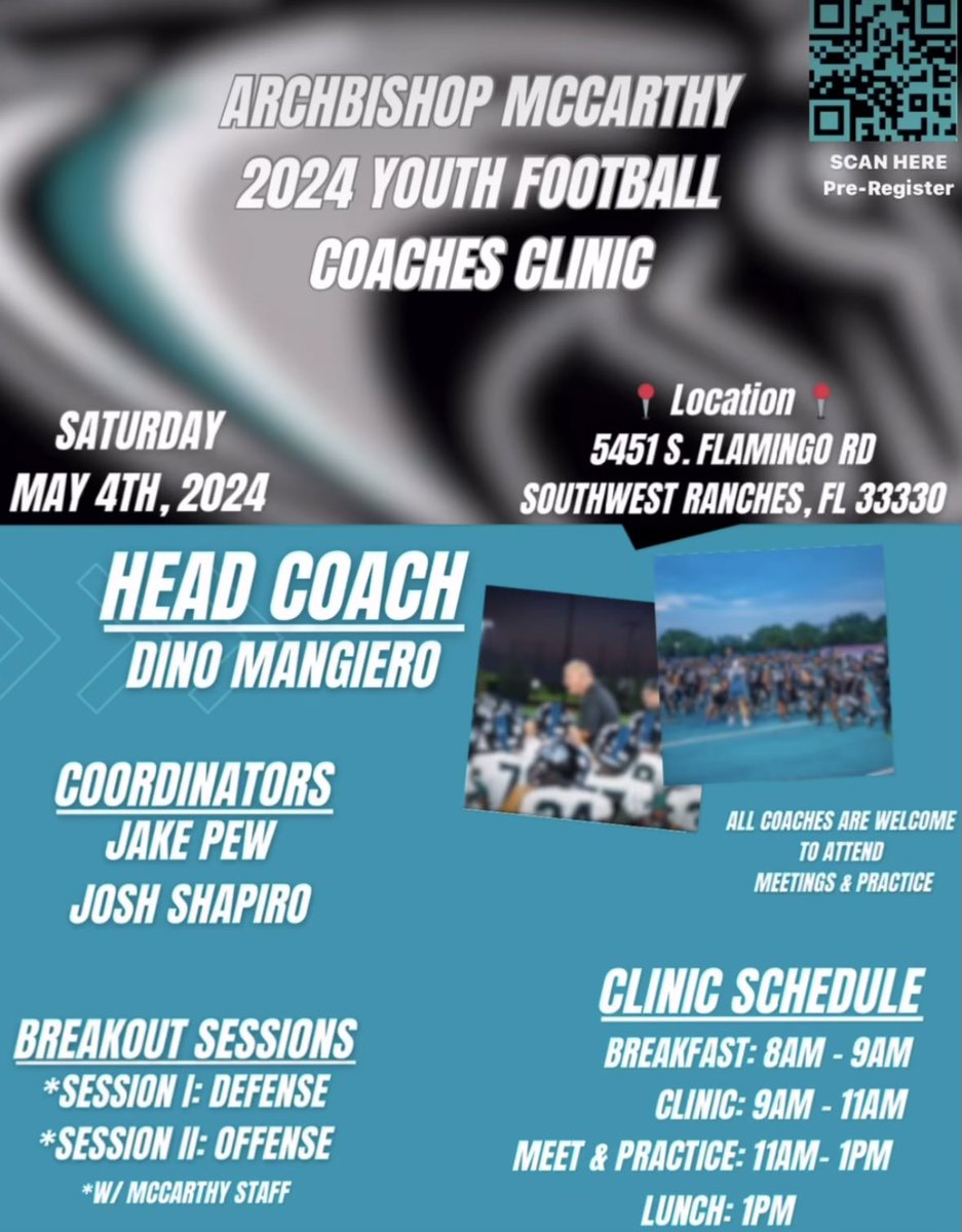 Share with all Youth Coaches @JerryRecruiting @larryblustein @TJFFSFlorida @CoachPJCooney @Dwight_XOS @CP_ThaGod @Jake_Pew @KingJock24 @CoachAntCollins