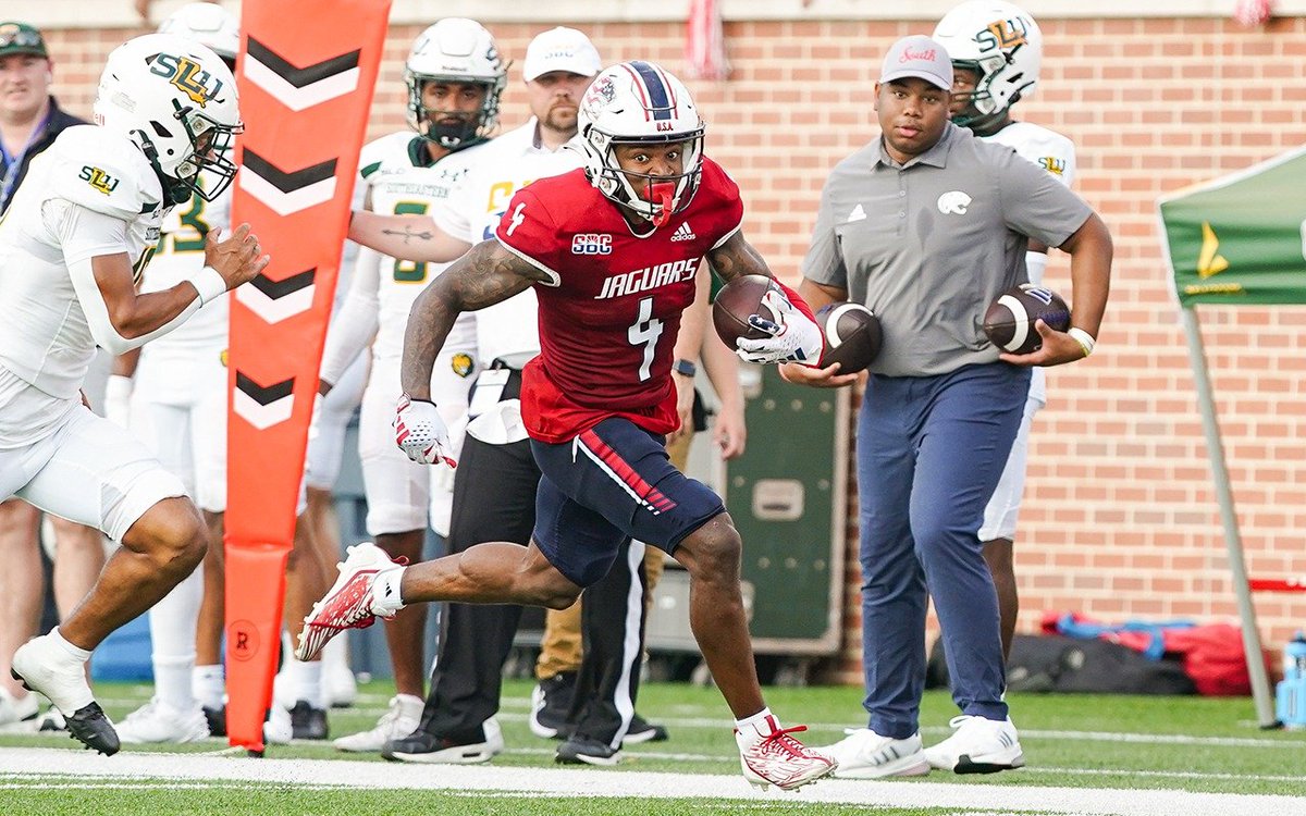 Most WR Missed Tackles of WRs Returning

1. Caullin Lacy, South Alabama (28)
2. Jared Brown, Coastal Carolina (27)
3. Jamaal Pritchett, South Alabama (25)
4. Tez Johnson, Oregon (22)