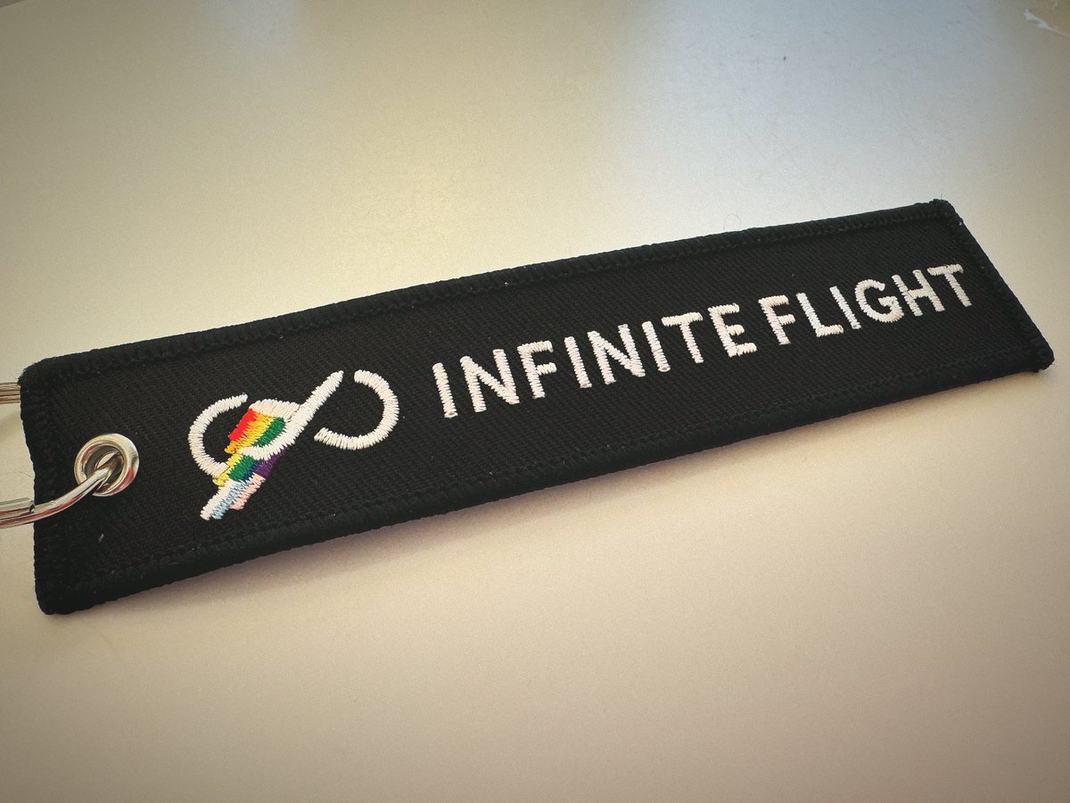 New Infinite Flight keychain design just dropped!