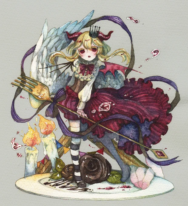 #原型師さんにフィギュア化してほしいイラストを絵描きさんが垂れ流すやっぱヴィネット系かな～アリステアのフィギュア、ずっと夢見ている…金なら払うので我こそはという原型師さんいたらぜひ…! 