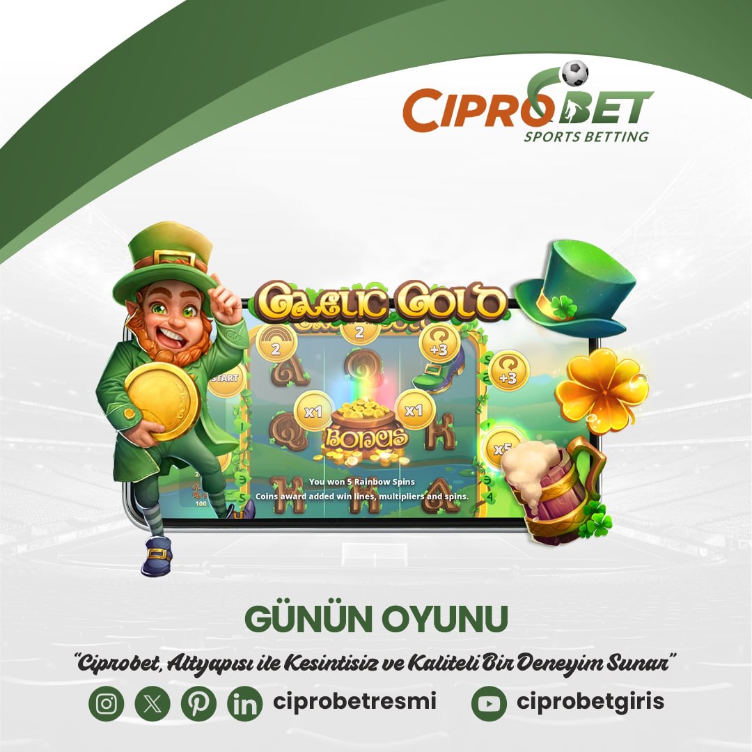 💎 Ciprobet 'te Günün En Çok Kazandıran Slot Oyunu! 🍀 Nolimit City / Gaelic Gold 🏆 Ciprobet İle Kazancınızı Katlamak İçin Kayıt Olmayı Unutmayın! 🔗 tinyurl.com/ciprobet #ciprobet #ciprobetgiriş