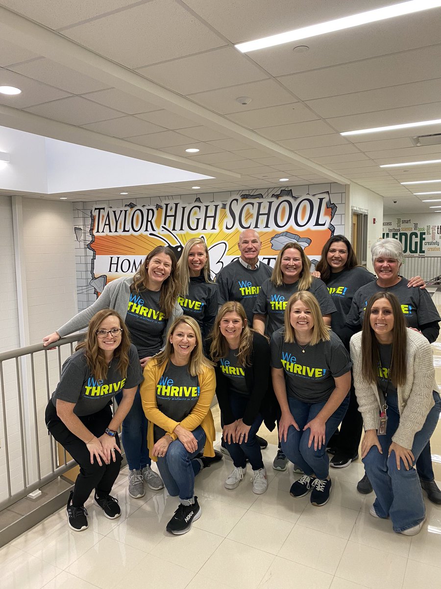 The Three Rivers We THRIVE! Team meets quarterly alongside our District Wellness team and has helped organize many staff and student wellness and engagement activities the past few years. <a href="/watchusthrive/">WeTHRIVE!</a> #WeThriveday2024