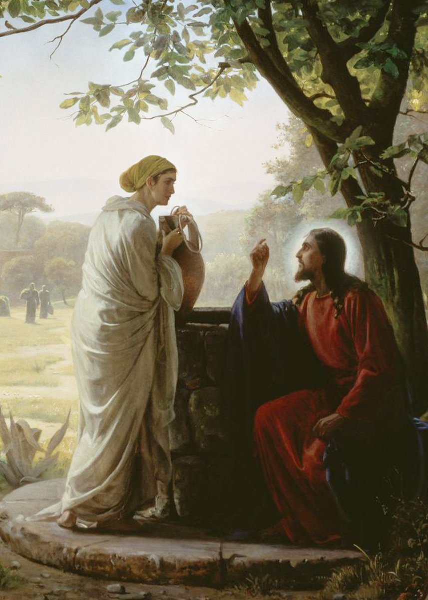 A woman of Samaria came to draw water. Jesus said to her, “Give me a drink.” The Samaritan woman said to him, “How can you, a Jew, ask me, a Samaritan woman, for a drink? Jesus answered and said to her, “If you knew the gift of God and who is saying to you, ‘Give me a drink,’ you…