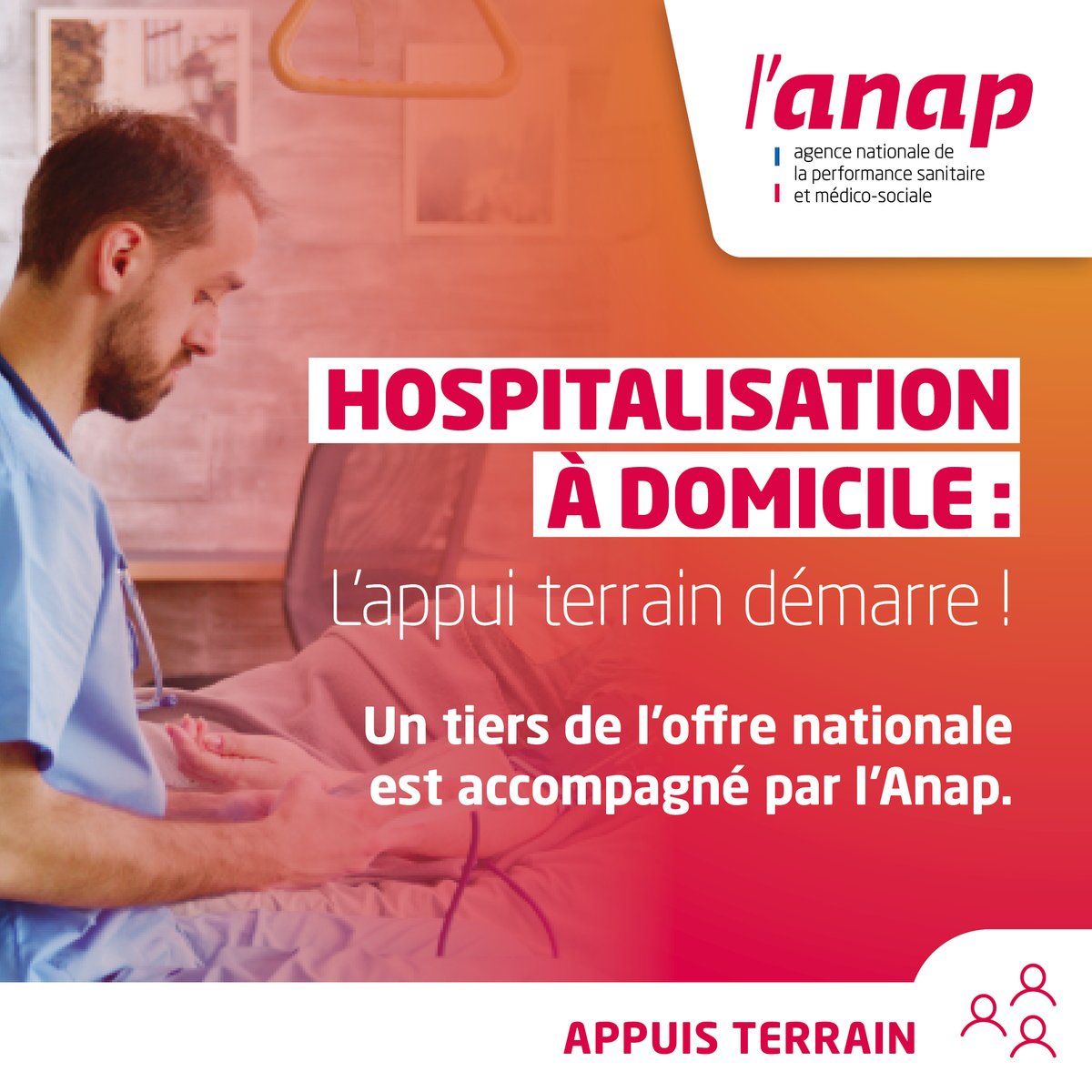 L’appui terrain #HAD : c’est lancé ! 🚀 L’Anap va accompagner 1/3 des établissements HAD sur tout le territoire national. 🏘️ Les premières sessions collectives sont lancées ces 15 et 16 avril en région Provence-Alpes-Côte d’Azur et Pays de la Loire.📍