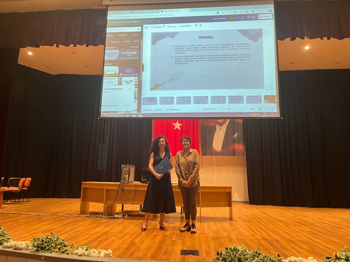 Bölümümüz tarafından gerçekleştirilen konferansa "Yeni Dünyanın İnşasında Cadılık ve Cadı Avları" başlıklı sunumla Gökçe Ergençiçeği katkı sunmuştur.