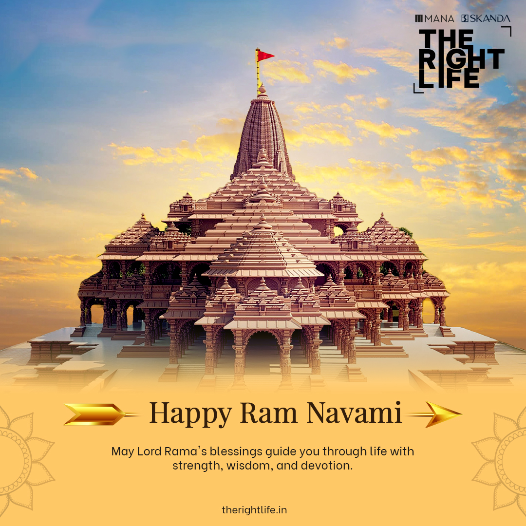 Celebrate the auspicious occasion of Ram Navami with 'The Right Life' - Bangalore's largest child-centric township project!

Wishing you and your loved ones a joyous Ram Navami filled with the blessings of Lord Rama. 

#happysriramnavami #ramnavami #lordrama  #TheRightLife