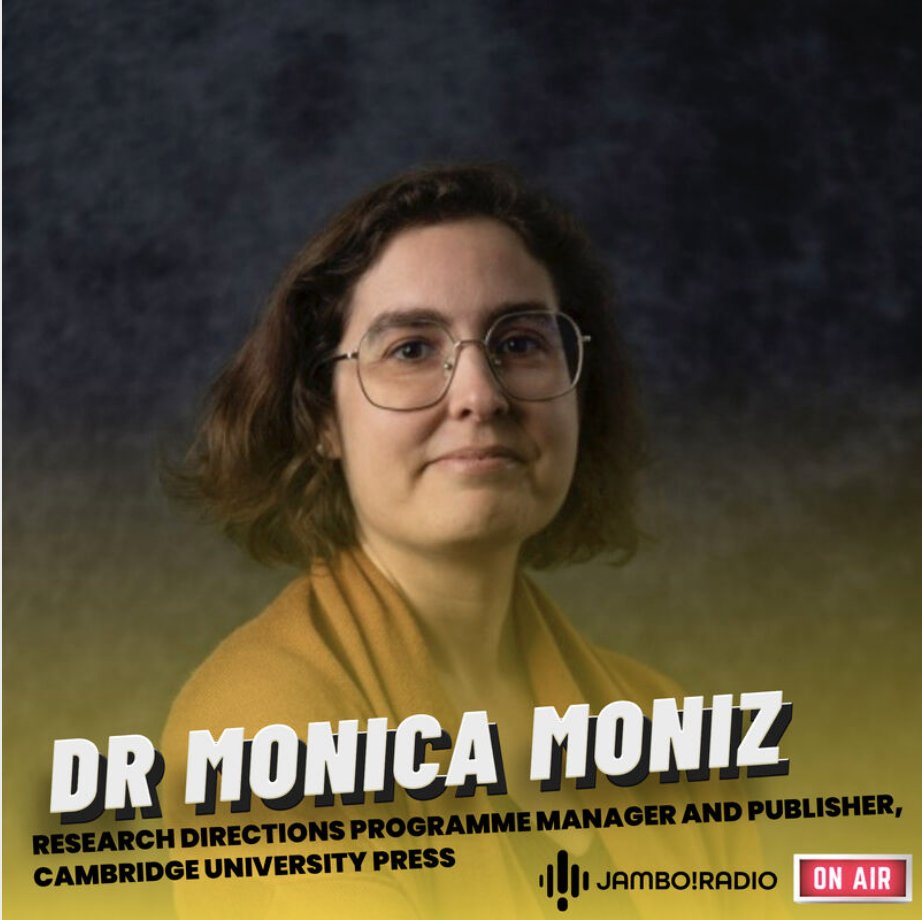 Listen to our Publisher, @monicajmoniz, on @JamboRadioScot's The Science Show, 17th April, 2-3 pm. Discussing Bridging Research and Reality in the Age of Misinformation with Dr Adetunmise Dada. bit.ly/3JpLVYE #JamboRadio #TheScienceShow #Scotland #ResearchDirections