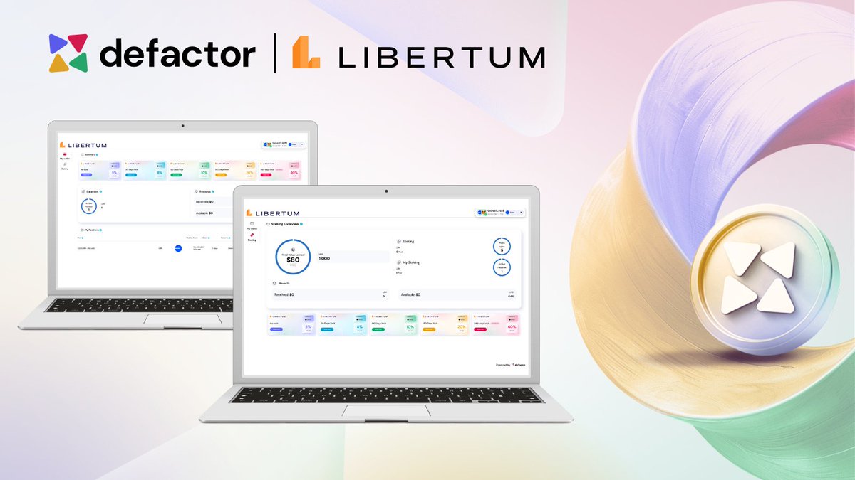 📣 NEW Partnership! 📣

Defactor is thrilled to announce that <a href="/libertum_token/">LIBERTUM</a> has been onboarded as a new user of #Engage!

What does this collaboration entail? 👇

A thread 🧵 | #RWA $FACTR $LBM
