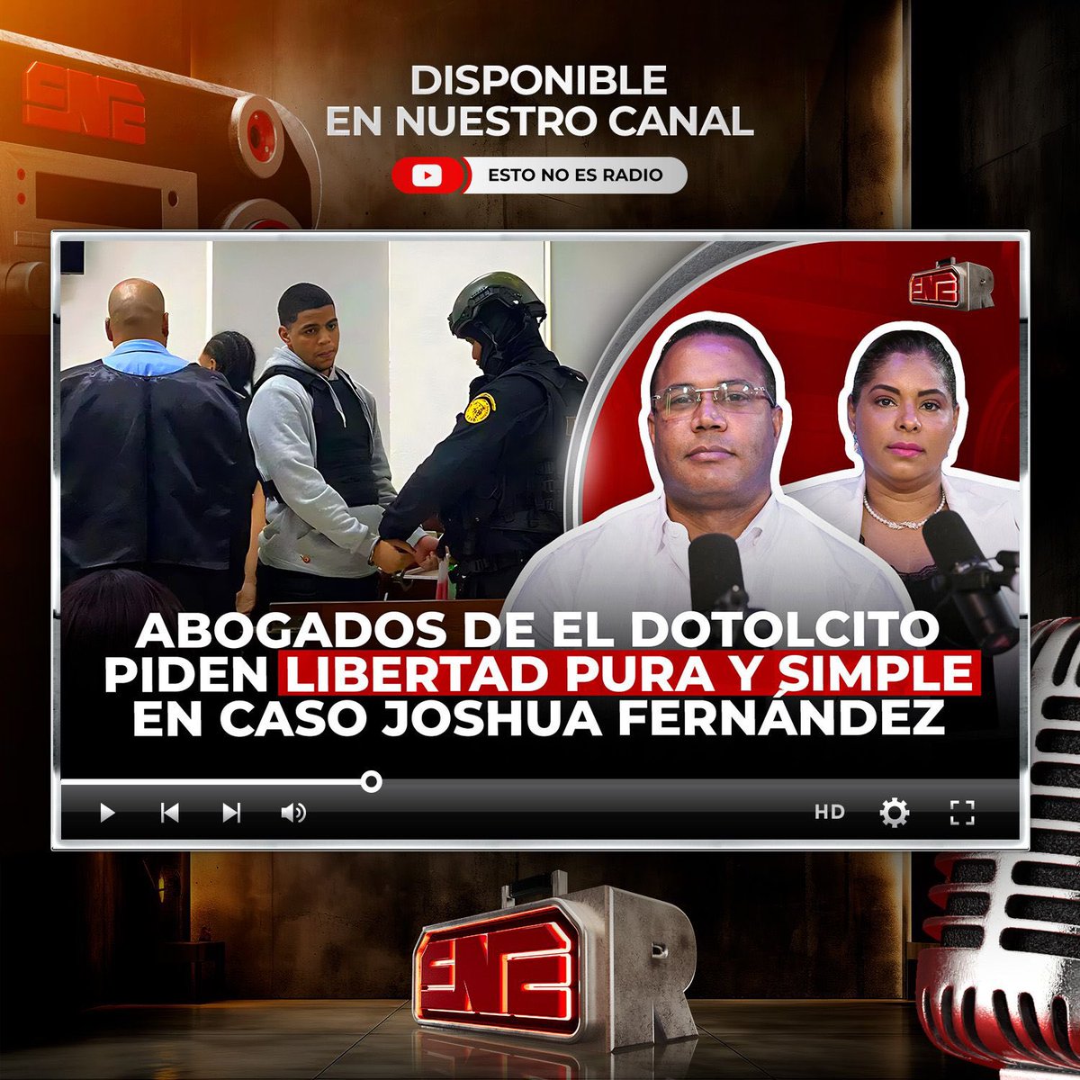 Hablan los abogados de El Dotolcito: youtu.be/N6hcLp73w48?si…

#EstoNoEsRadio