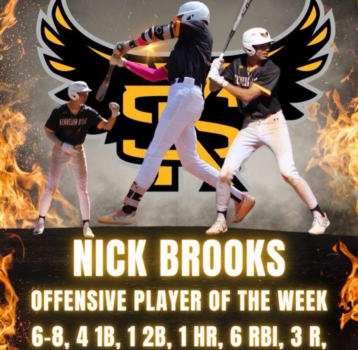 clubbaseballKSU's tweet photo. As the OWWWWWWWWWWWls are getting back to full strength they go into Athens and take care of business to pick up a huge series win against the Dawgs! Nick Brooks continued his All-American caliber season dominating at the plate and Christian Black improved to 5-0 on the season! https://t.co/RFs0r7Gb20