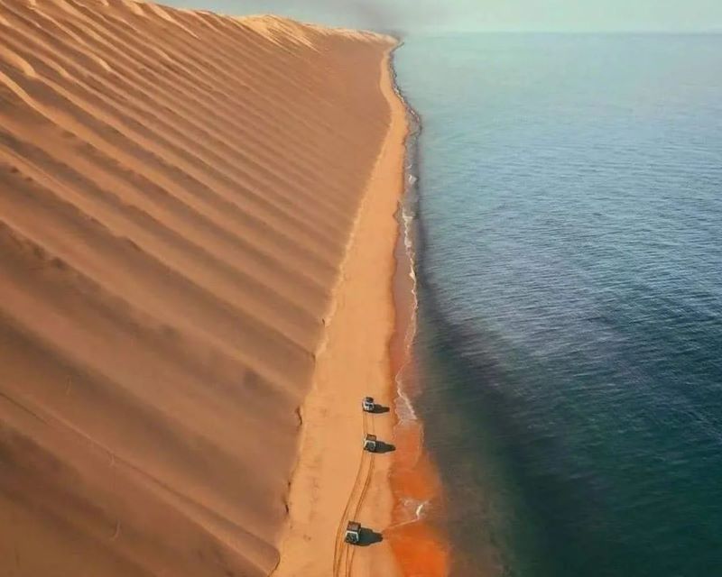 THE DESERT MEETS THE OCEAN - NAMIBIA See you tomorrow friends from all over the world thegoldenscope.com #Namibia #Africa #NaturePhotography #Travel #Tours #wanderlust #tourism #vacation #travelling #traveling #Traveller #tour #Tourist #tourists #holiday #holidays #vacations