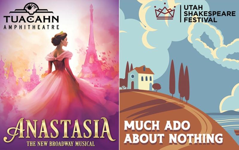 Join us for an unforgettable theater adventure with Vegas PBS! 🎭Travel to Tuacahn Amphitheatre for 'Anastasia: The New Broadway Musical' and Utah Shakespeare Festival for 'Much Ado About Nothing.' Click on the link for more info and to reserve your spot: bit.ly/4atWgyM