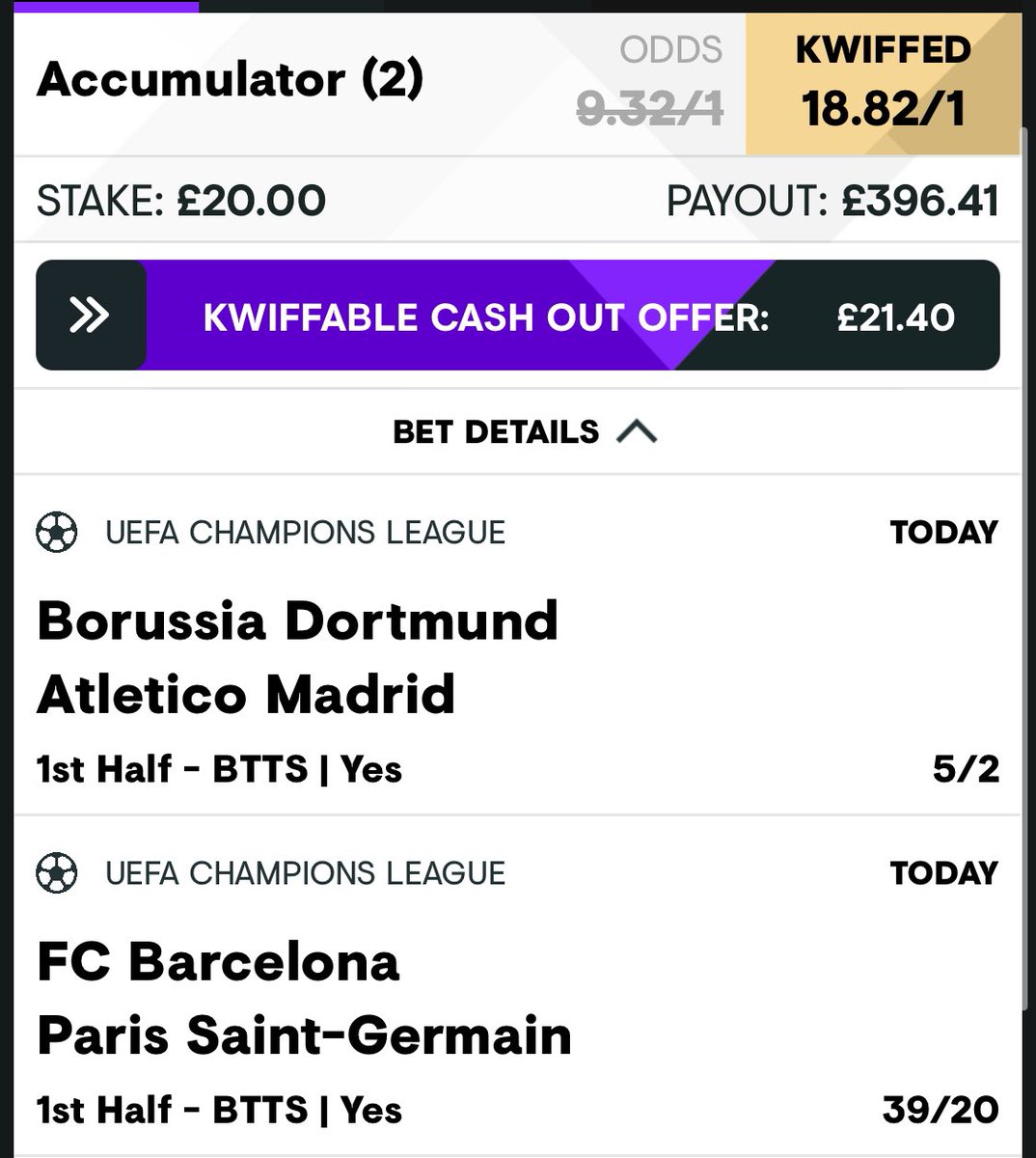 bet_with_benny's tweet photo. £100 GIVEAWAY &amp; 23/1 BOOSTED DOUBLE🚀⚽️

Same bet won last week, if this one does I’ll giveaway £50 to 2 of you who 👇

LIKE &amp; REPOST ✅
FOLLOWS ME ✅
COMMENTS ✅

Get KIWFF here 🫱 https://t.co/KtHQMCfktC ✅

New customer get £30s of surprise BOOSTS 🌟

18+| Begambleaware #ad https://t.co/MHtfPTeDB0
