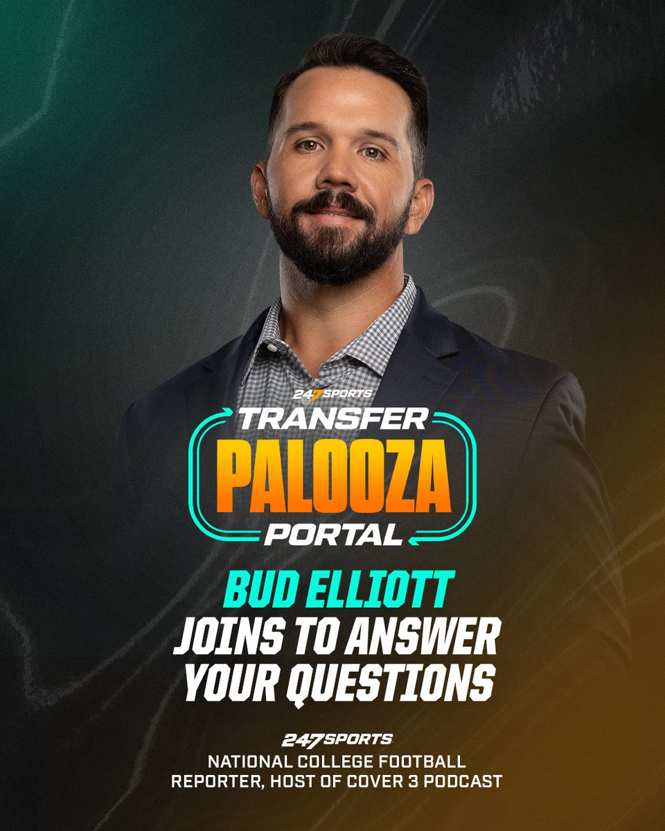 🚨 Transfer Portal Palooza 🚨 National College Football Reporter @BudElliott3 is in the YouTube chat answering your questions RIGHT NOW 📰 Join us and TUNE IN 📺 youtube.com/watch?v=vkY1Yi…