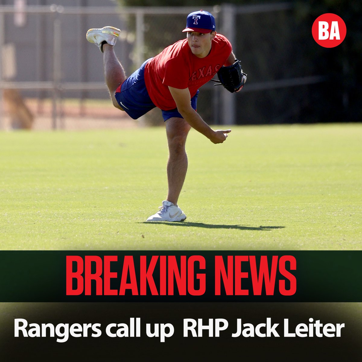 The @Rangers are calling up RHP Jack Leiter to make his MLB debut on Thursday