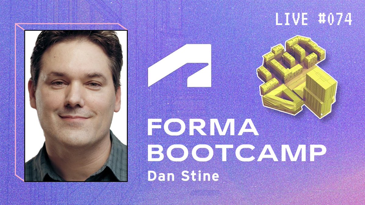 🔥 BIM Pure Live 074 🔥 Topic: Forma Bootcamp, Sustainability, Carbon, Solar in BIM Date: April 24th at 3 PM EDT With: @DanStine_MN of Lake|Flato Link: youtube.com/watch?v=VKYorB…