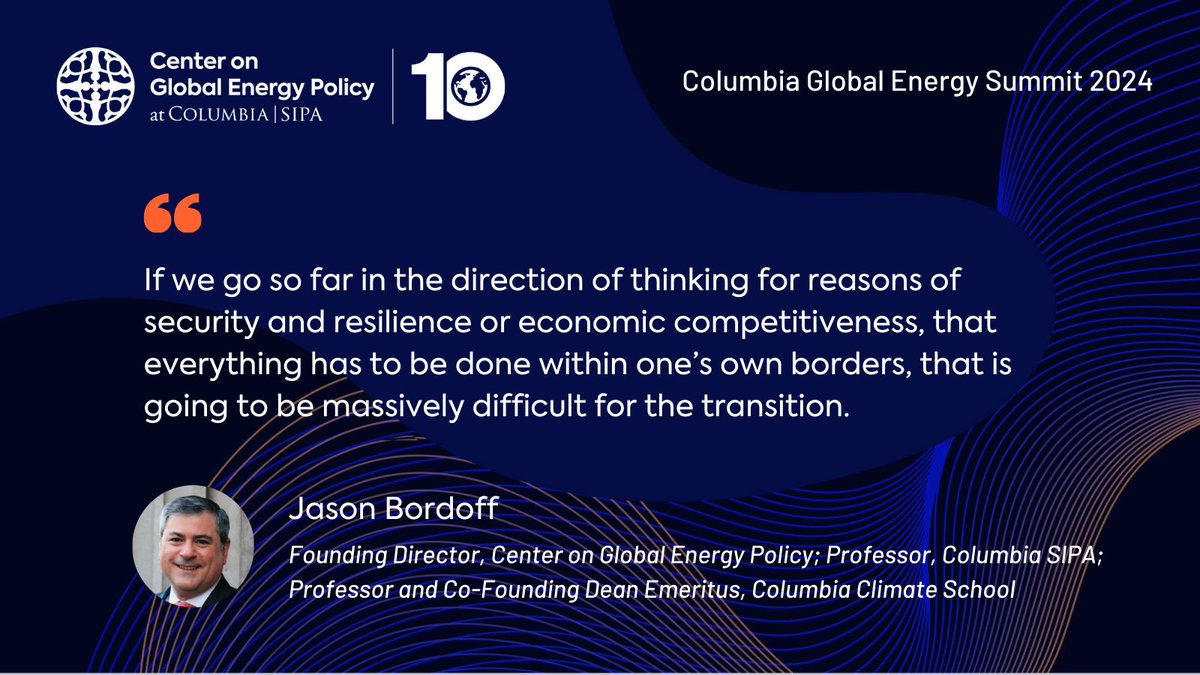 In this #GlobalEnergySummit panel, @JasonBordoff expresses concern over the exclusion of other nations in climate financing in the #InflationReductionAct.