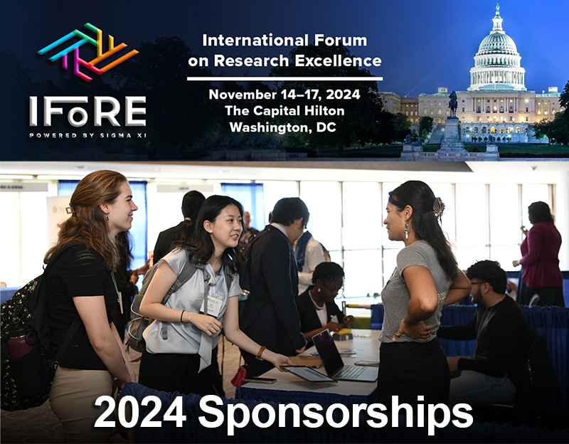 Our IFoRE '24 sponsorship prospectus is out and we are excited to offer outstanding opportunities to showcase your program or brand and connect with hundreds of top emerging STEM students, as well as some of the world's top research professionals, this November in Washington, DC!…