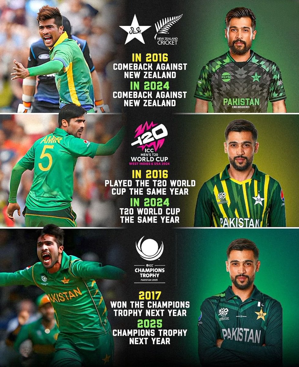 Back with a Bang! Muhammad Amir's comeback against New Zealand has us feeling 💯😃. #PakvsNZ #PakistanCricket