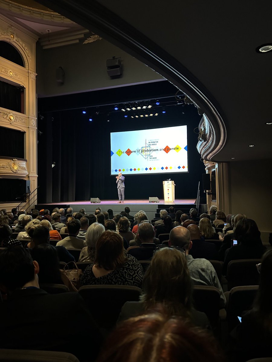 Opening session of the 6th World  Congress of Probation and Parole at The Hague