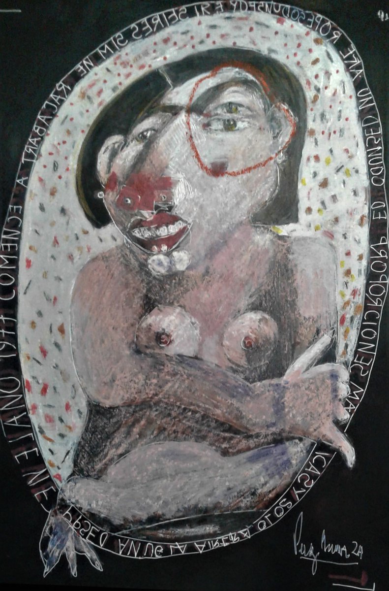 2Perezbecerra's tweet photo. De la serie de los desnuditos.
Boceto para bosquejo de desnudo XXIII.
Acrilico, tec. mixta sobre Canson Black.
2024
#davidhockney937 , #TokyoGendai , #Whitestonegallery , #davidzwirner , #artiljphpic . #kendtridge , #galeríadearte https://t.co/2Y7llQZ9fa