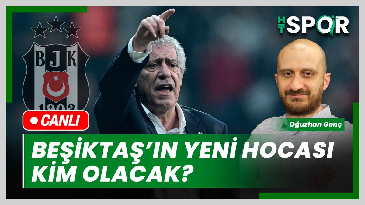 🔴 #CANLI | Beşiktaş'ın yeni hocası kim olacak? 🦅 🎙️ Siyah beyazlılarda yaşanan son gelişmeleri Habertürk Spor'dan @ogzhngenc değerlendiriyor 🔗 youtube.com/watch?v=Q6k31s…