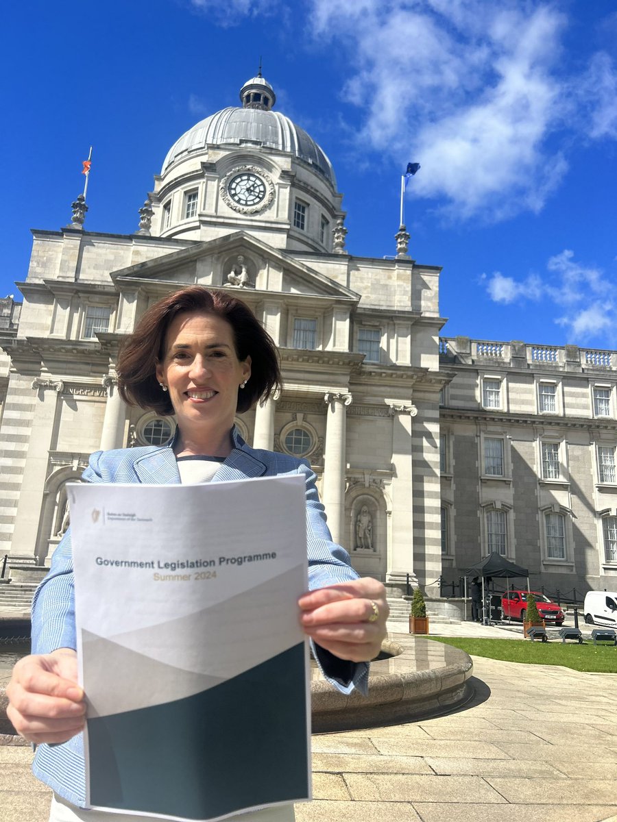 I have just published the Summer Legislation Programme - 53 bills delivering on ✅ Safer streets through minimum sentencing ✅ First refusal for tenants to purchase a property they are renting ✅More money for people with a strong work history who may find themselves out of work