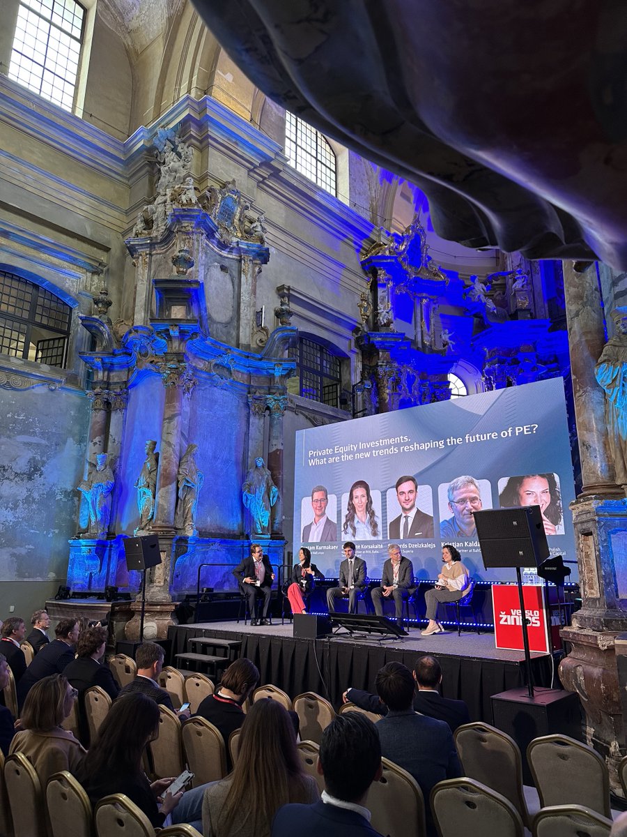 Baltic_Forum's tweet photo. Deimante Korsakaite: Not following ESG has become as unacceptable as drunk driving.
Talking about the sectors we will be focusing on, defence is one, and this should be happening all over Europe. https://t.co/ocBsgvKYZI