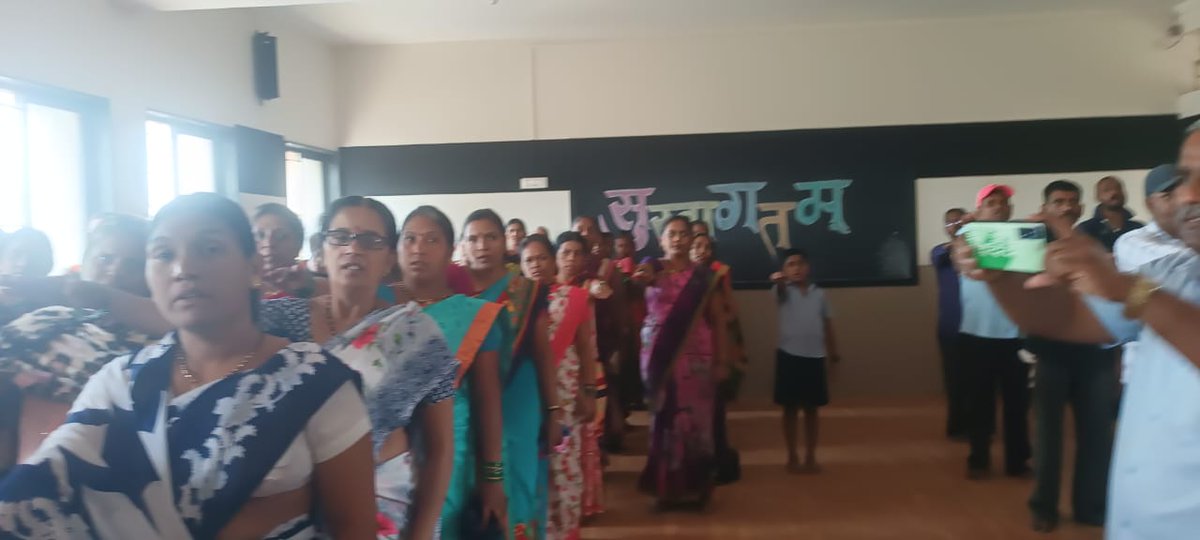 दिनांक १६ एप्रिल २०२४ 
जवाहरनगर हायस्कूल जवाहरनगर मध्ये मतदार जनजागृती अभियान मोहिम उत्साहात संपन्न झाली .
