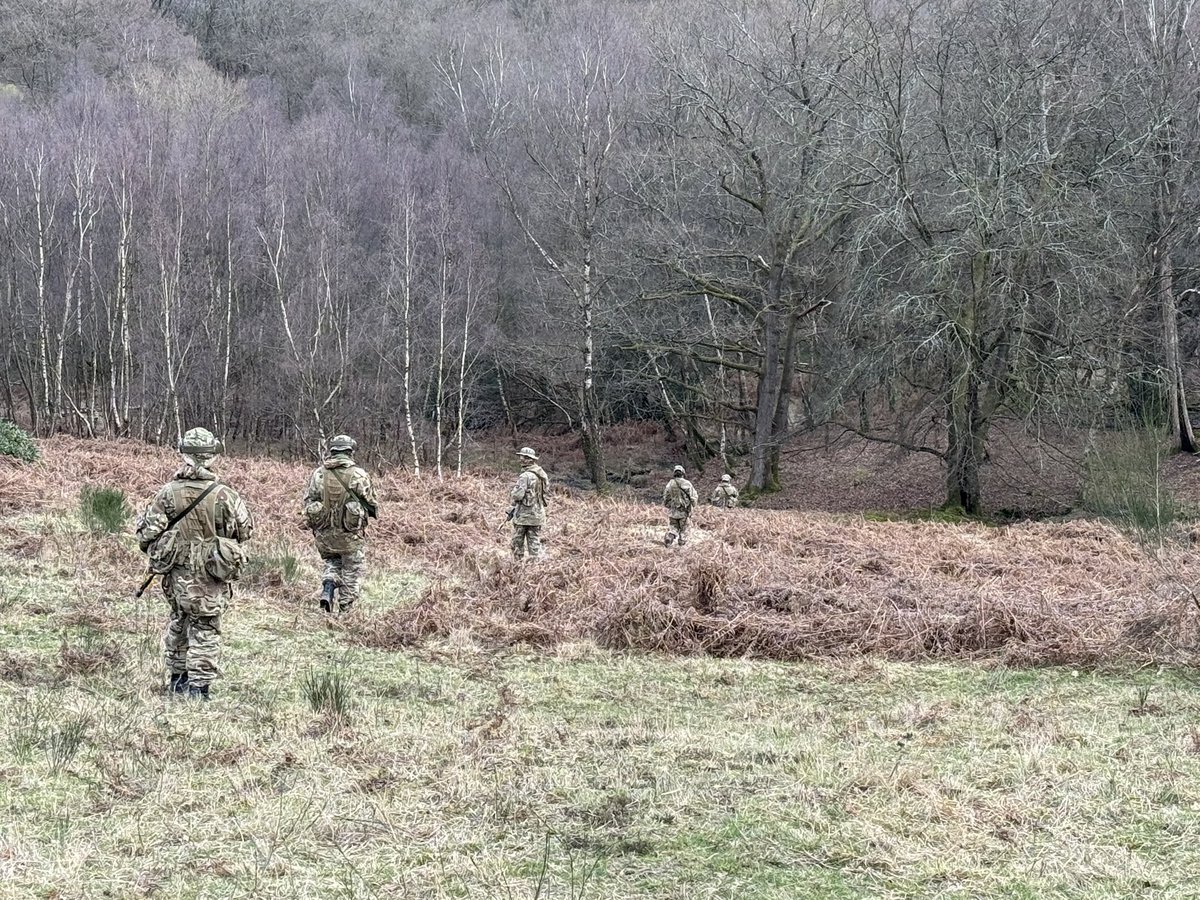 KSRCCF's tweet photo. During the Easter stand down the cadets braved the English weather to take part in our Battle Camp in the Ashdown Forest, a great week was had by with loads of learning @KingsSchoolRoch @SouthEastRFCA @Rodgray27 https://t.co/CcQD3KVMnN