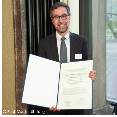 @platten_michael (@unimedizinma @DKFZ) has been awarded the Paul Martini Prize 2024 for the development of therapeutic vaccines against malignant brain tumours 👏 Congrats!
lmy.de/Aets