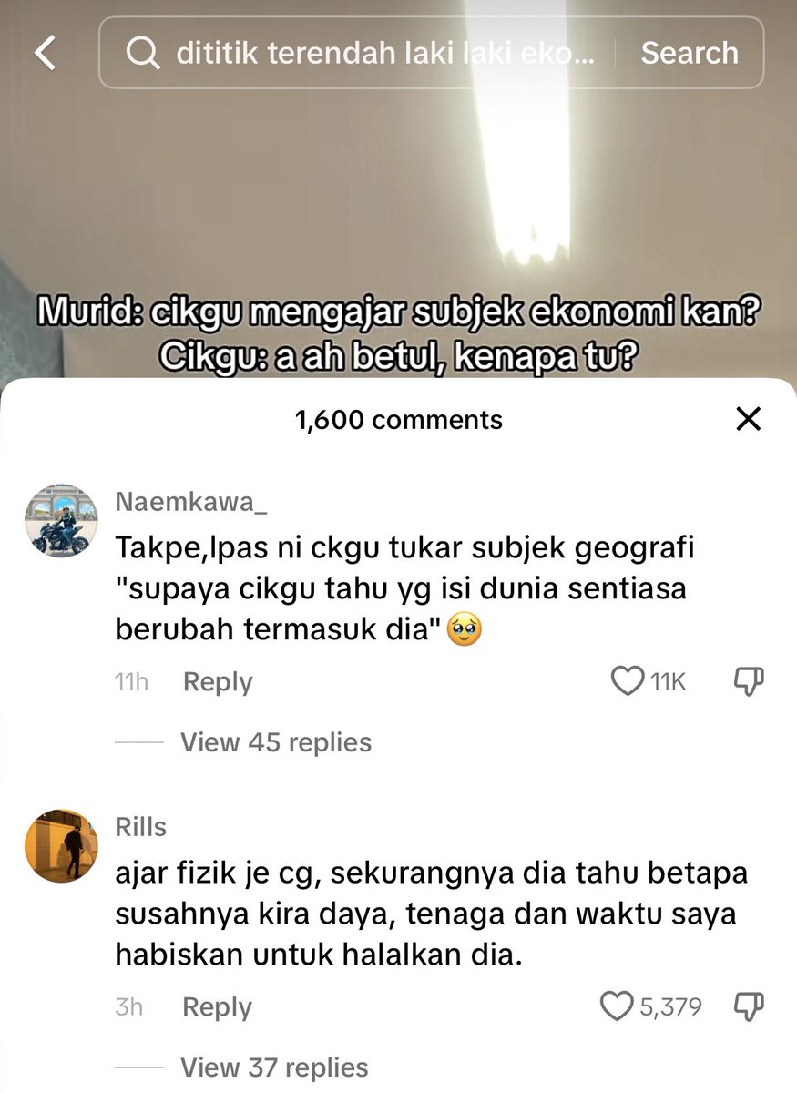 localrkyt's tweet photo. Ayat ayat yang comment pun 🥲💔 https://t.co/NpZYIlWNfc