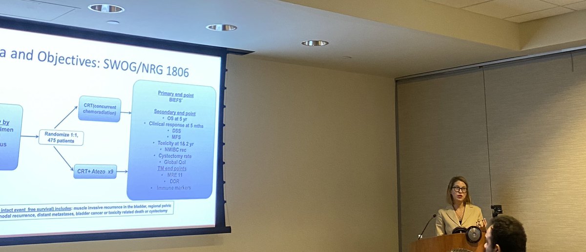 Excited to welcome @l_ballas as our second Visiting Professor for #radonc education this Spring! Thanks for a fantastic update on trimodality therapy for #bladdercancer! @HSkinnerMDPhD @UPMCHillmanCC